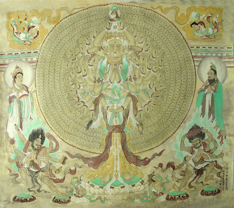 【[郭平]敦煌璧画纸本临摹展销(推荐收藏~)】